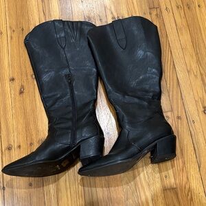 Torrid Black Heeled Boots